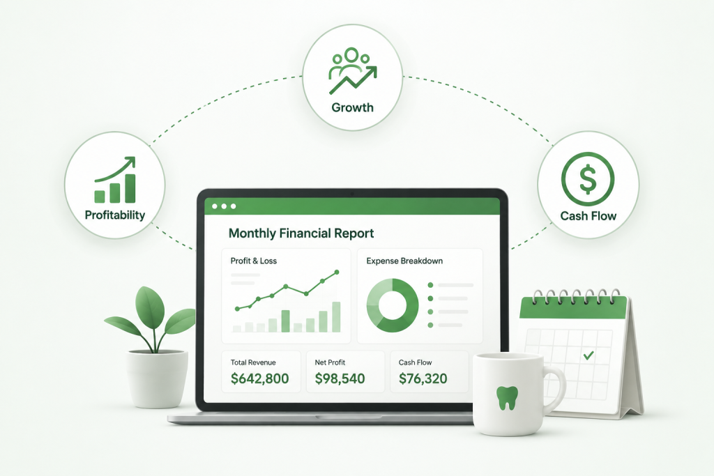 Monthly financial report overview