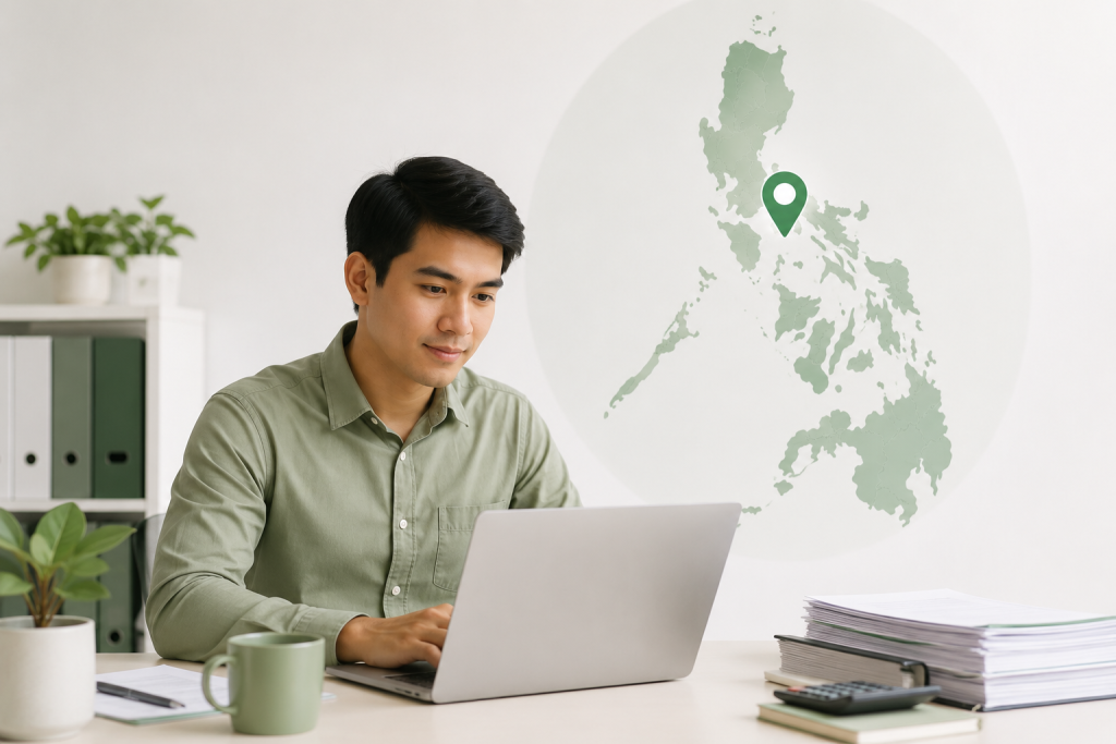 Offshore accounting professional working remotely from the Philippines.